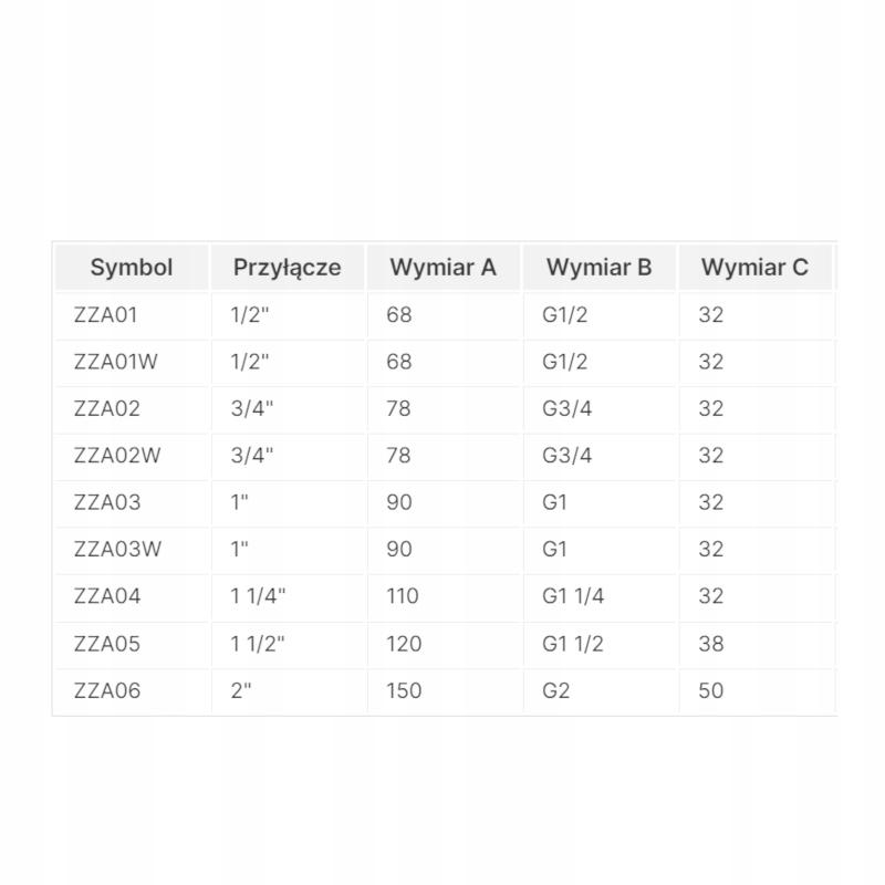 Zawór antyskażeniowy Ferro ZZA05 Gw 1 1/2 klasy EA 48h