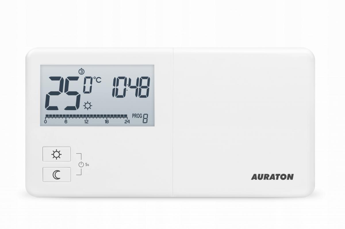 AURATON Tucana SET - Tygodniowy, bezprzewodowy regulator temperatury ze ste