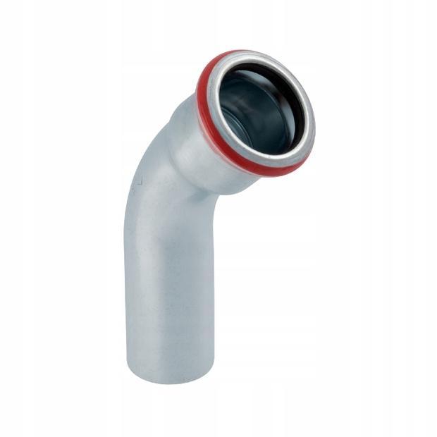 GEBERIT Kolano Geberit Mapress C-Stahl jednokielichowe 45° d76,1