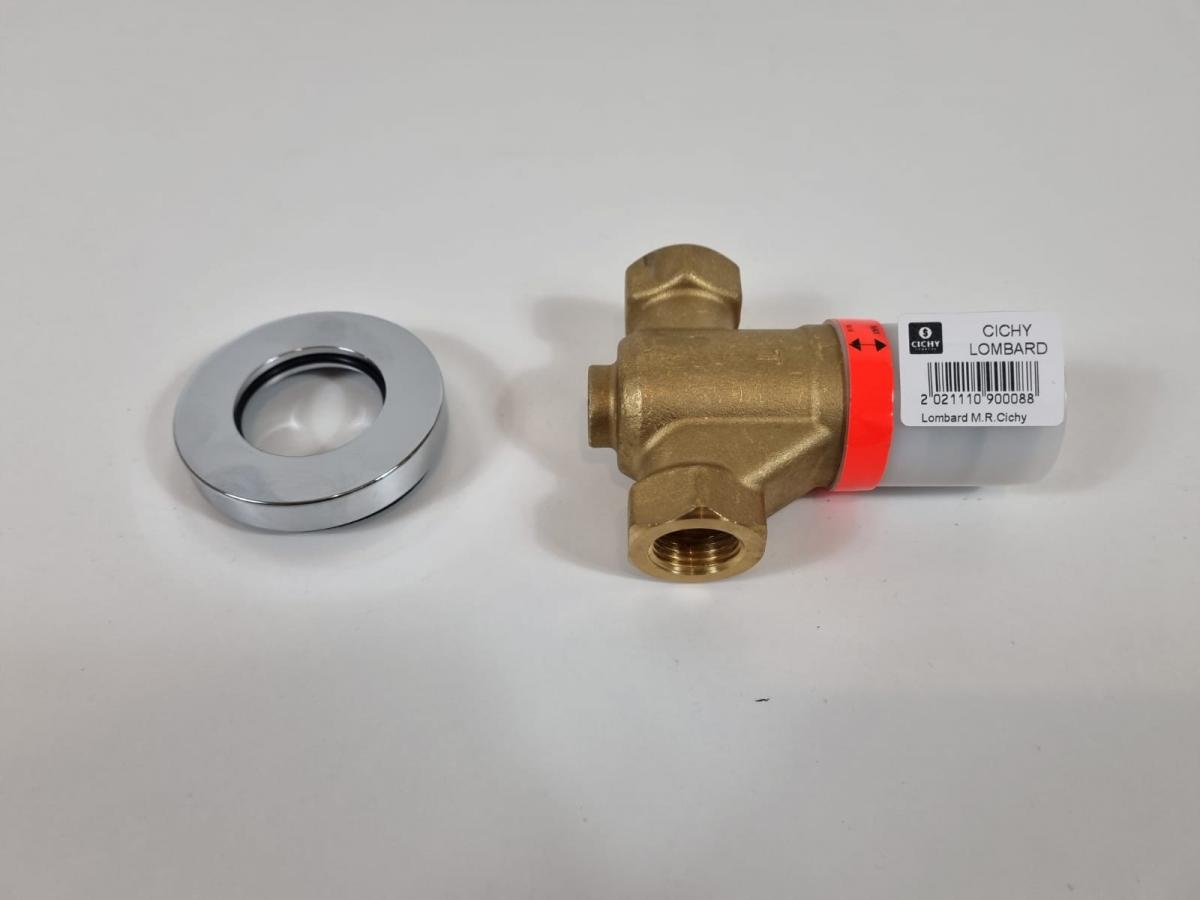 GROHE Zawór samozamykający przelotowy GROHE Euroeco Cosmopolitan T chrom