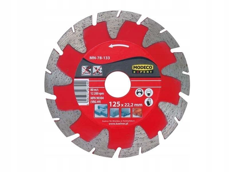 ŚCIERNICA DIAMENTOWA, SEGMENTOWA 230 MM [EXPERT]