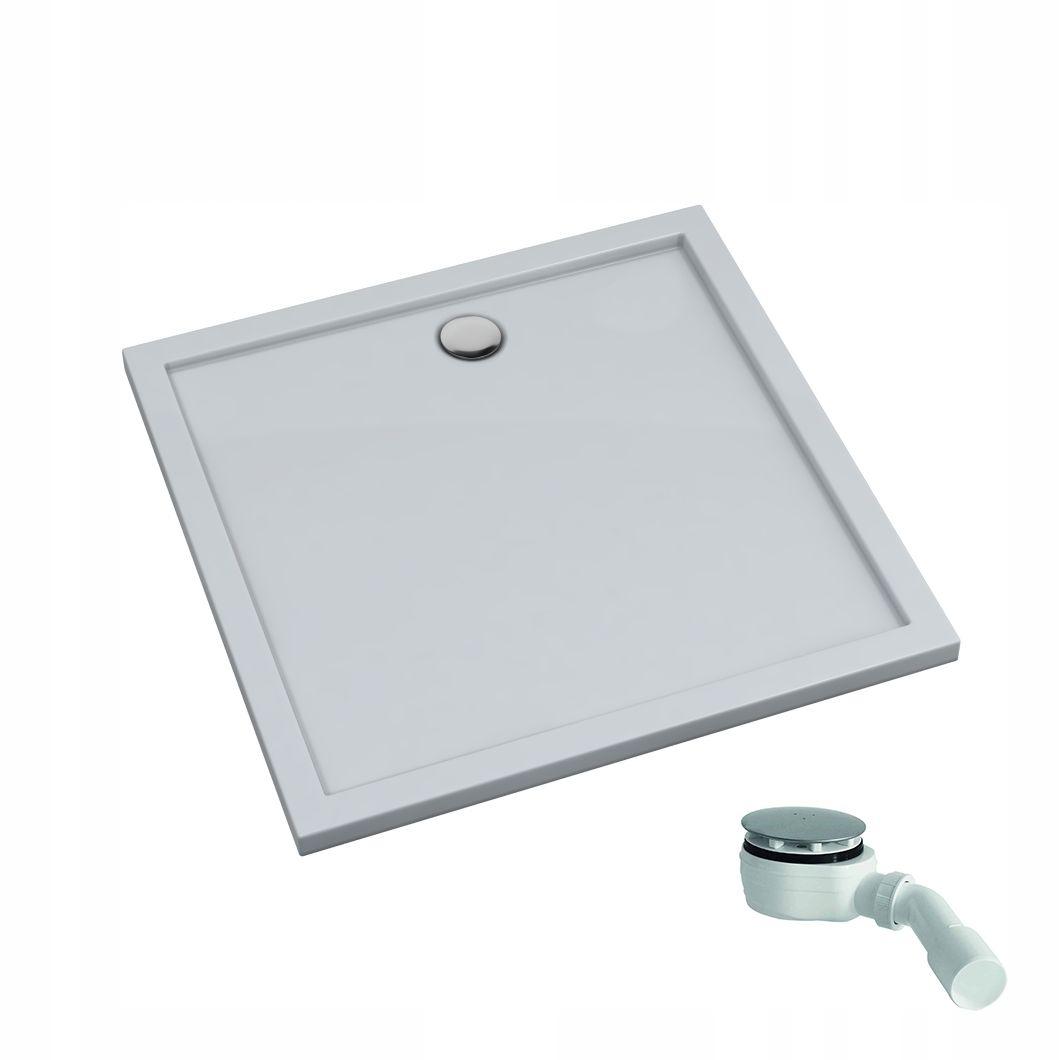 SCHEDPOL Brodzik kompozyt Corrina New Stabilsound Plus 80x80x4,5 cm