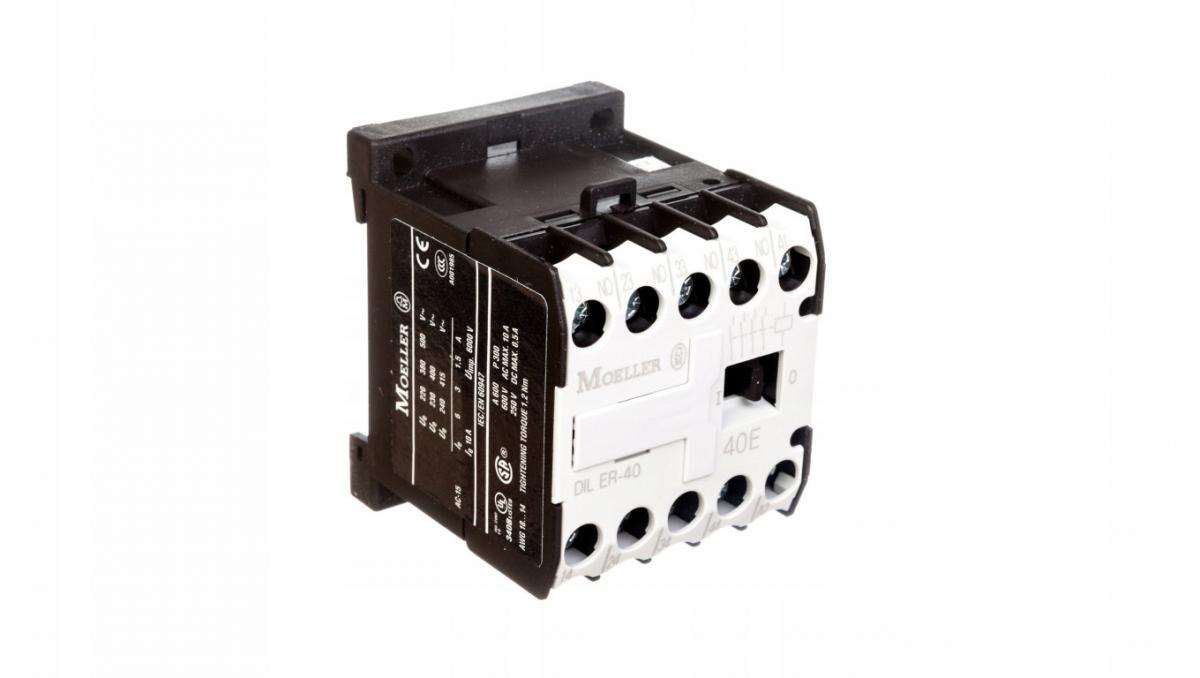 EATON Stycznik pomocniczy AC-15 I=3A 4Z 0R DILER-40(24V50/60HZ)