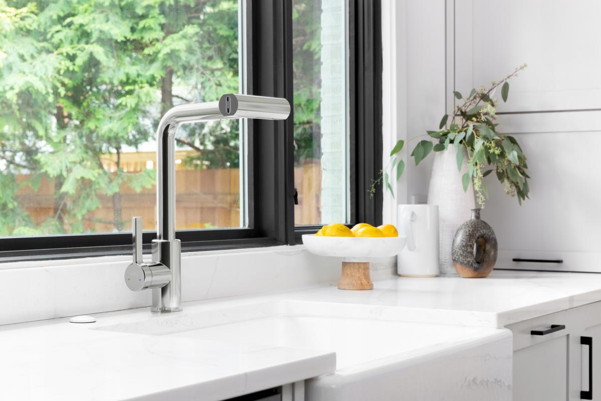 INVENA BATERIA ZLEWOZMYWAKOWA NELIA 4-FUNKCYJNA INVENA TREND, CHROM