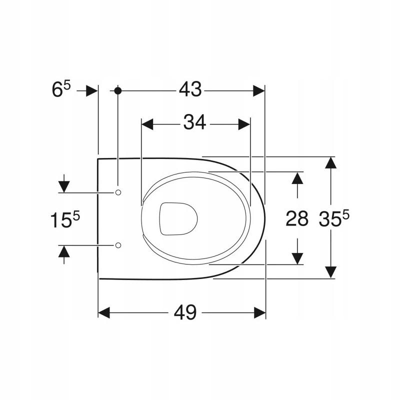 Zestaw stelażowy Geberit Duofix Basic Selnova Premium krótka 48h