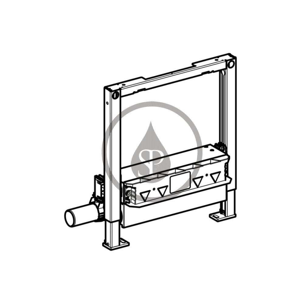 Stelaż do natrysków z odpływem ściennym, h90 GEBERIT Duofix 500 x 500 mm