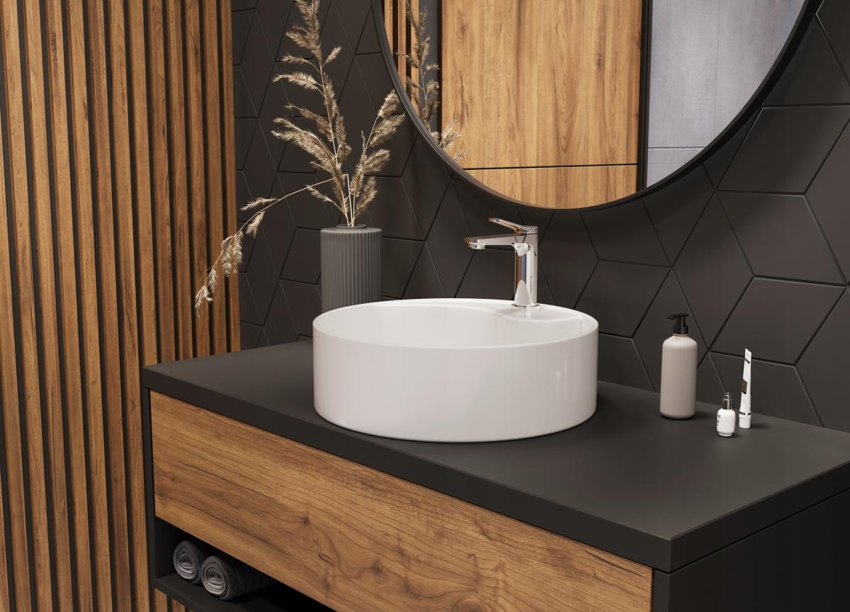 INVENA BATERIA UMYWALKOWA ALONIA INVENA TREND, CHROM