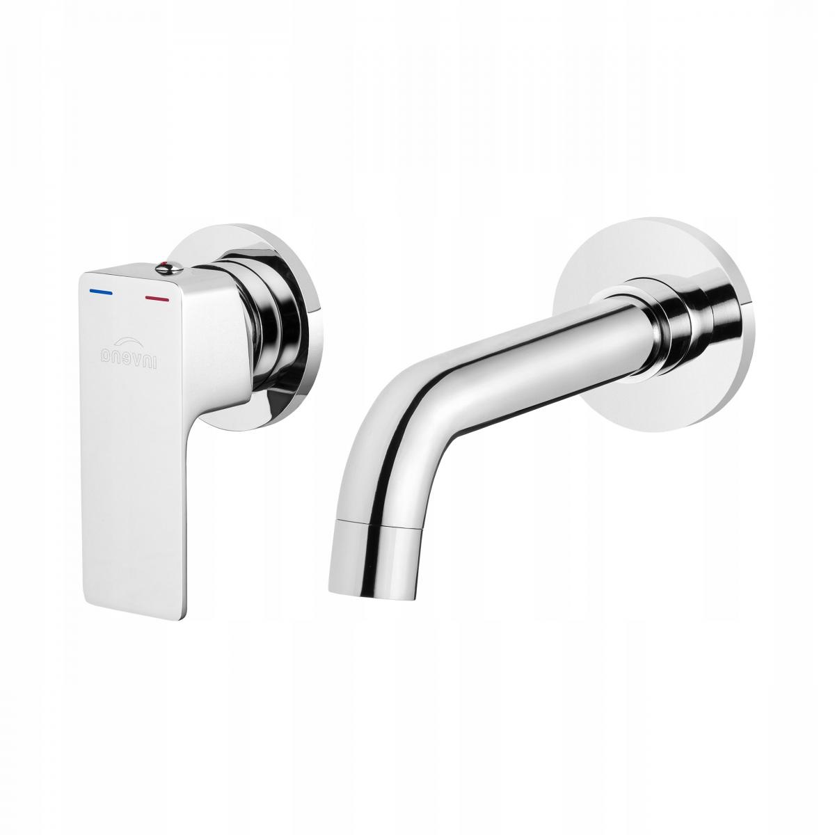 INVENA BATERIA UMYWALKOWA PODTYNKOWA NYKS CHROM