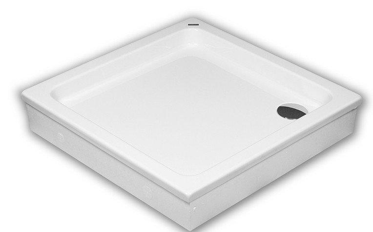 Brodzik akryl STABILSOUND kwadratowy 90x90x17 cm SCHEDPOL GRANDO PLUS