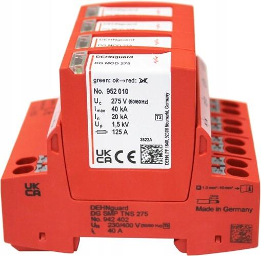 DEHN Ogranicznik przepięć DEHNguard SMP TNS 275 Typ 2+Typ 3