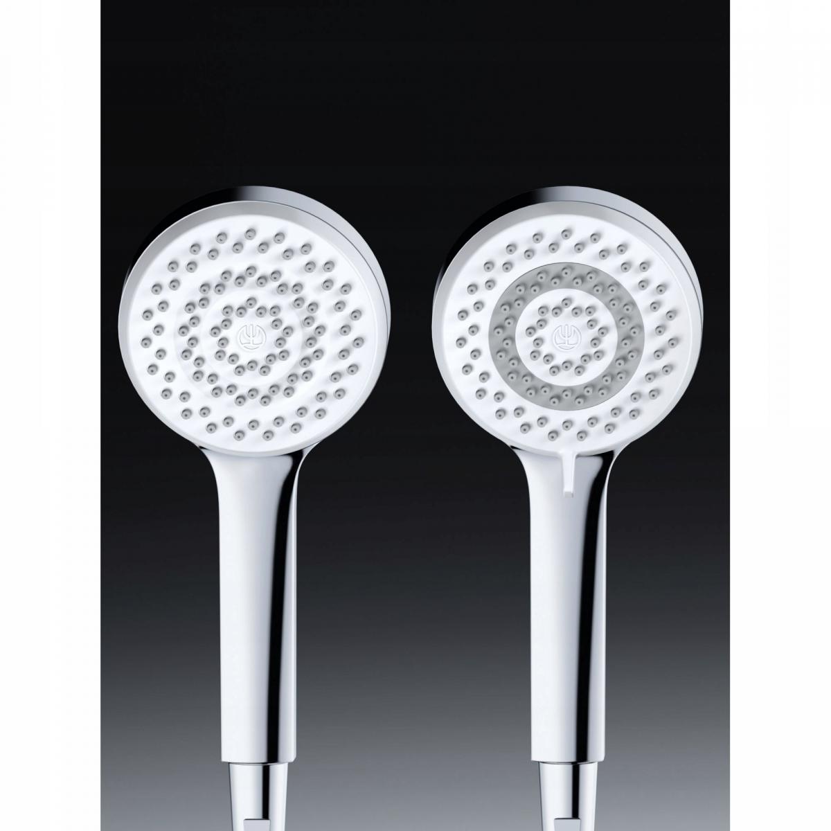 Zestaw natryskowy 3-strumieniowy KLUDI DIVE sDive do sztywnego montażu