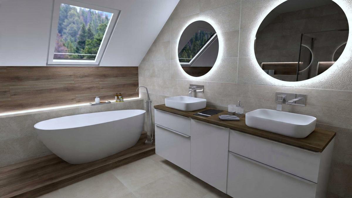 Komoda LOFTY 50x49cm Wisząca Cargo White ELITA