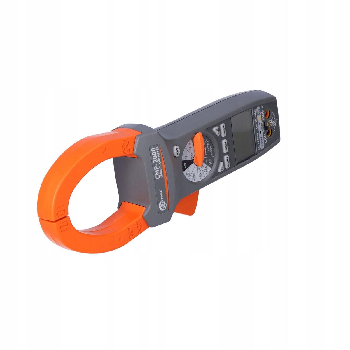 CMP-2000 Cyfrowy miernik cęgowy z Certyfikatem Kalibracji
