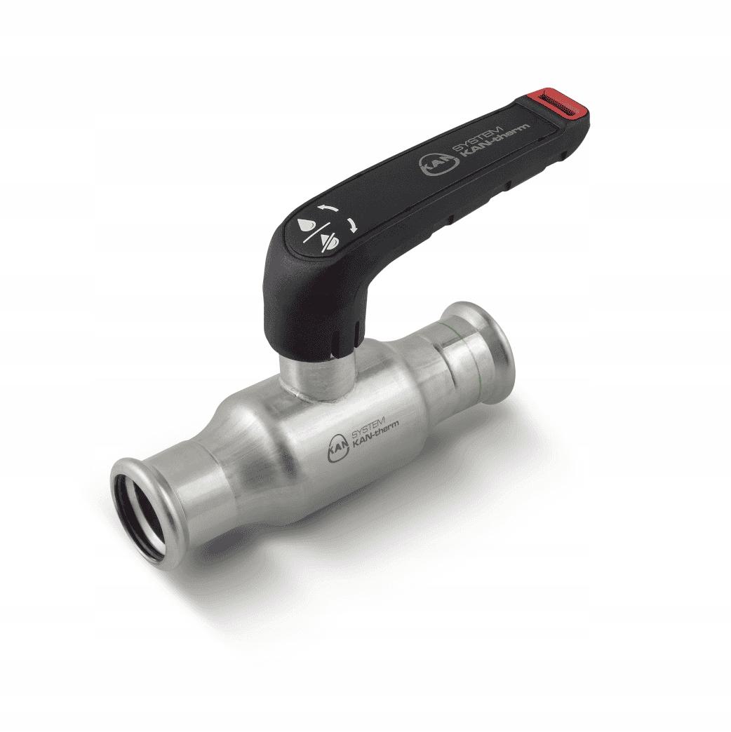 Zawór kulowy Kan-therm Inox 28mm DN25 press x press 48h