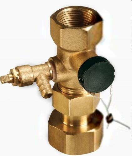 AFRISO Szybkozłącze ASK do naczynia wzbiorczego z zawor rewiz 2 x 3/4 c GW