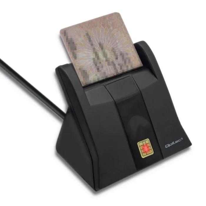 Inteligentny czytnik chipowych kart ID, USB 2.0, Plug&Play SCR-0643, 50643
