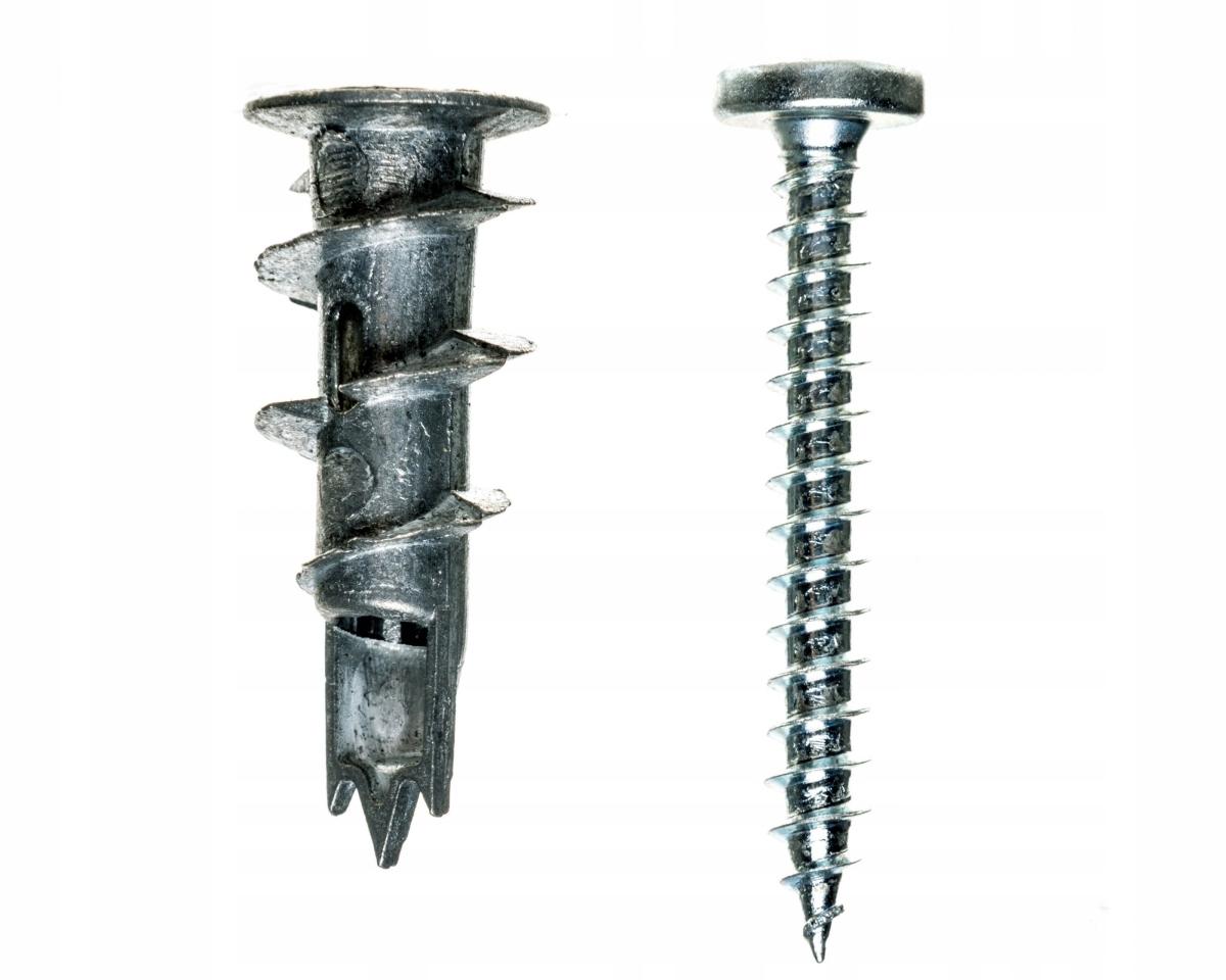 KOELNER Kołek do gipsokartonu driva-02 metal z wkrętem 4,2x32 mm