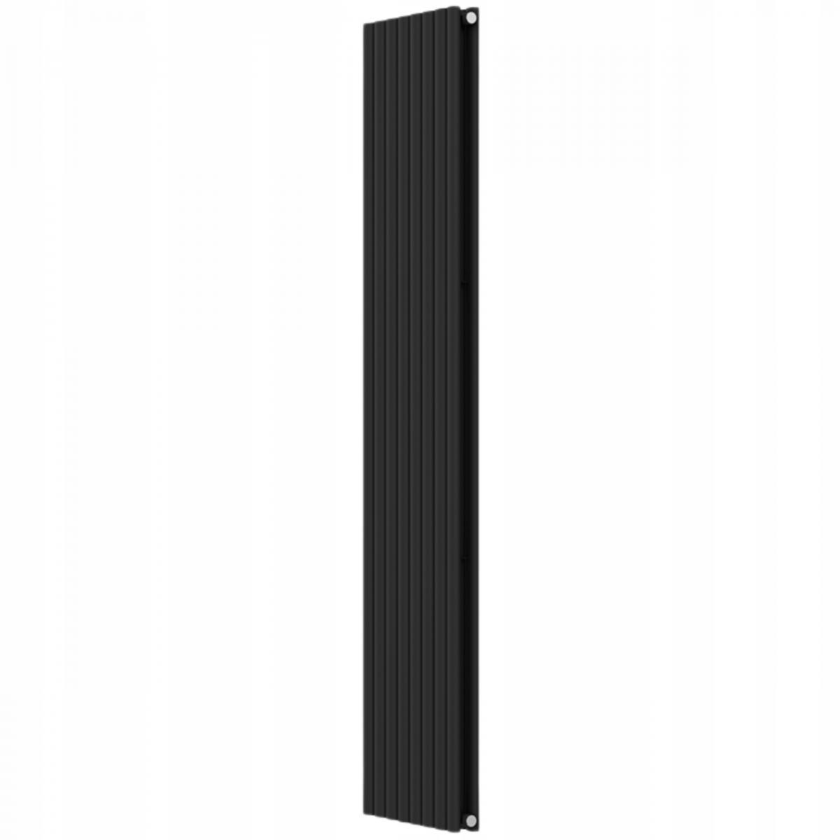 Grzejnik pionowy dekoracyjny INVENA DUO 2000X480 MOC: 1920W CZARNY