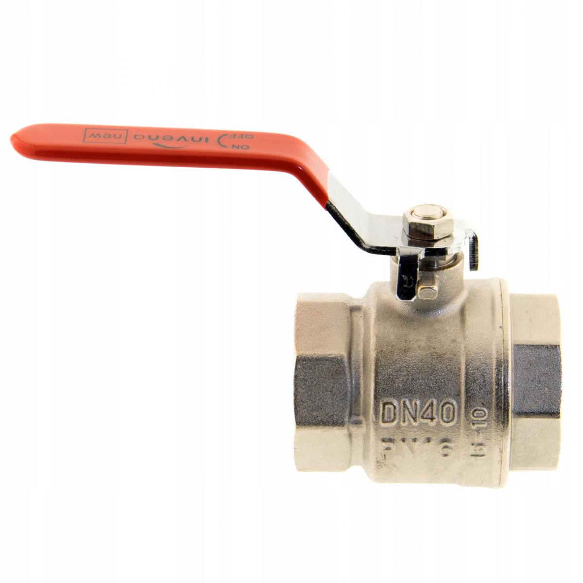 INVENA ZAWÓR KULOWY WODNY WW DN 40 (6/4) VERT, WORECZEK