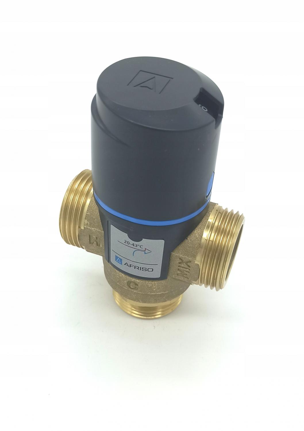 Zawór mieszający termostatyczny ATM 341 DN 15 3/4 GZ 10 bar Kvs 1.6 20-43°C