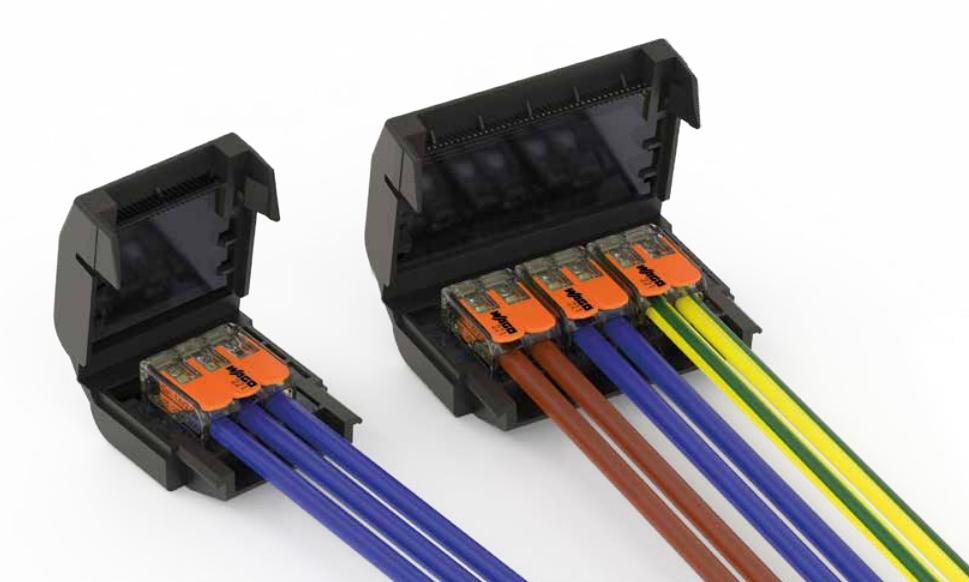 CELLPACK Puszka żelowa EASY-PROTECT 222 ze złączkami WAGO-COMPACT 221-412