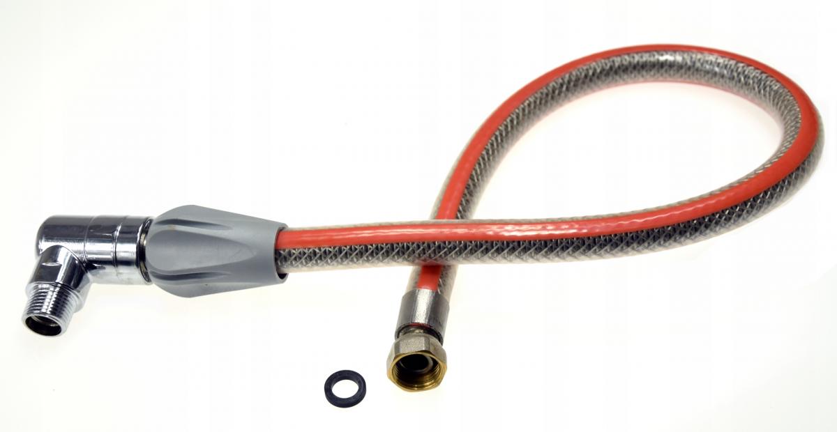 INVENA PRZEWÓD DO GAZU SUPER EURO Z ZAWOREM-125CM