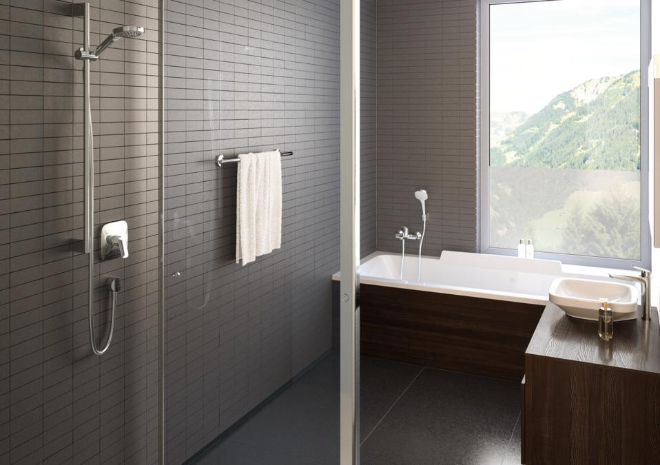 HANSGROHE Przyłącze węża Hansgrohe Fixfit DN15 chrom 27454000