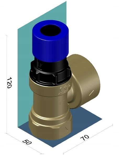Zawór bezpieczeństwa HUSTY SYR 2115 1 GW 6 bar