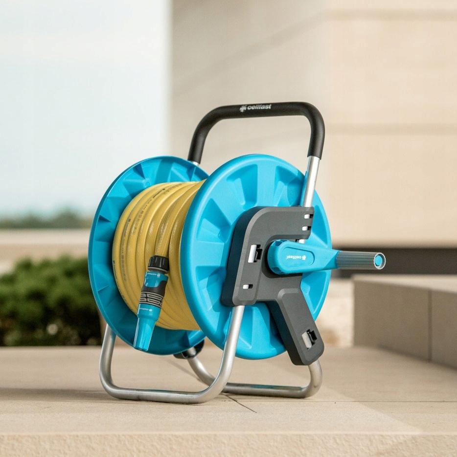 CELLFAST Stojak na wąż Aluplus 60mb 1/2