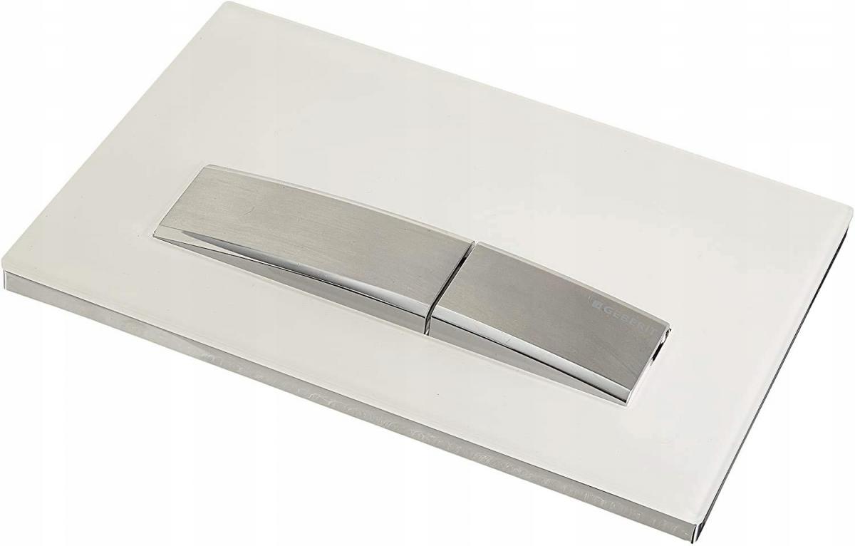 Przycisk uruchamiający GEBERIT Sigma50 przedni biały alpin