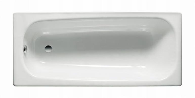 Wanna ROCACONTESA Prostokąt. Emaliowana150x70 (B/nóg met.)