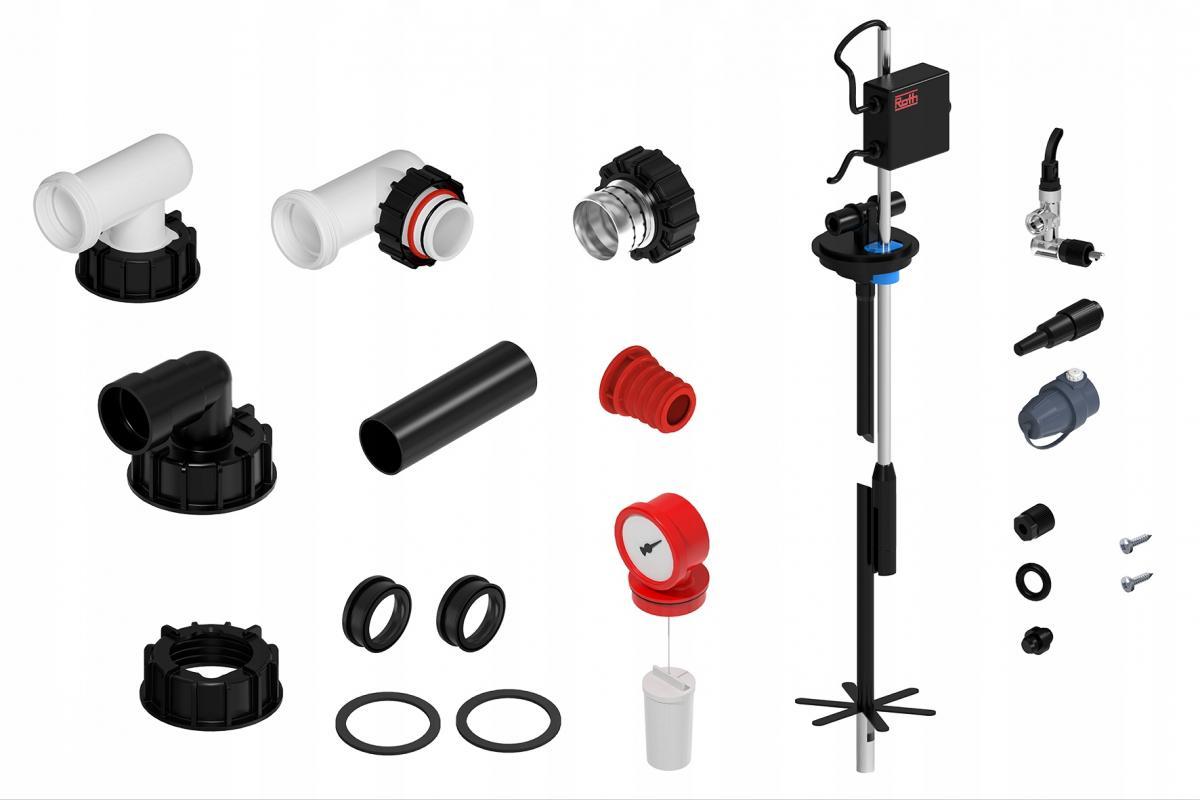 ROTH PRZYŁĄCZE PODSTAWOWE 1000L I 1500L KWT 48h