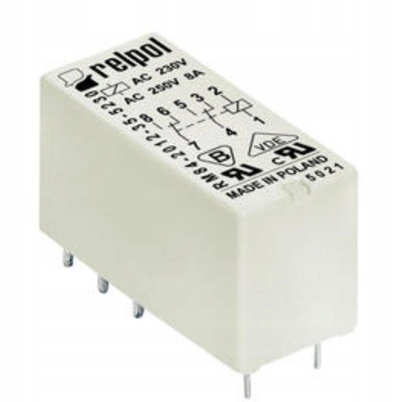 Przekaźnik miniaturowy RM84-2012-35-5230 elektromagnetyczny do obwodu druko