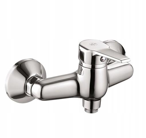 Bateria natryskowa ścienna ARMATURA KRAKÓW GERMAN 2-otw mosiądz chrom