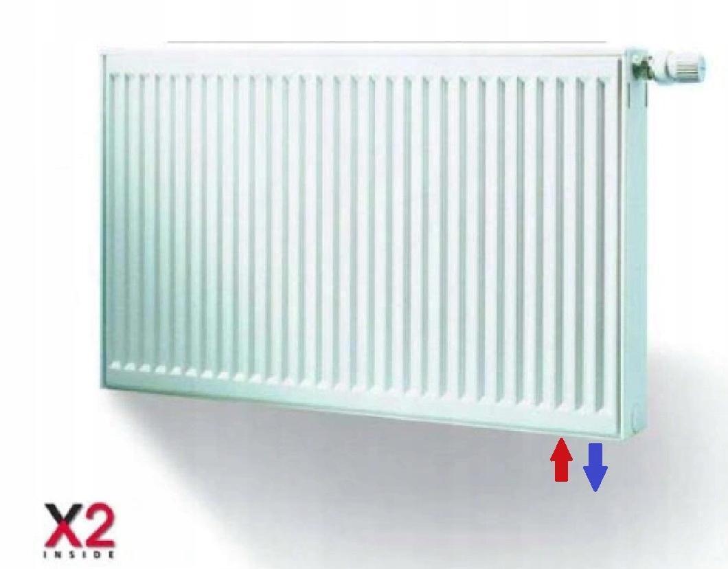 Grzejnik KERMI V12 300X700 moc 504W CV 12 DOLNY PRAWY X2