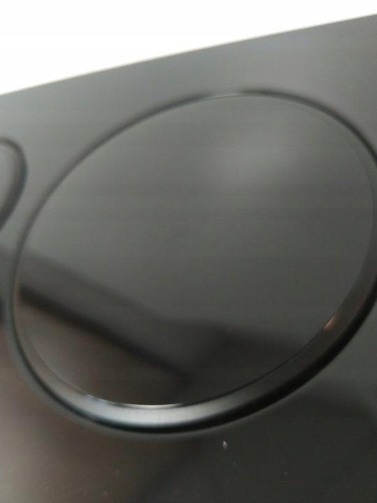 Przycisk uruchamiający GEBERIT Sigma20 okrągły przedni czarny/czarny mat/cz