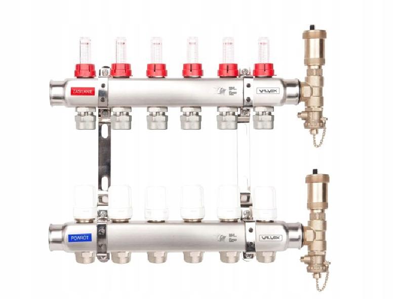 Rozdzielacz Valvex 10-obwodowy PREMIUM 48h