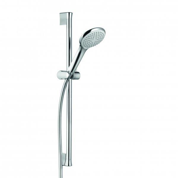 Zestaw prysznicowy KLUDI FRESHLINE 600 mm chrom + pręt ścienny, rączkę wąż