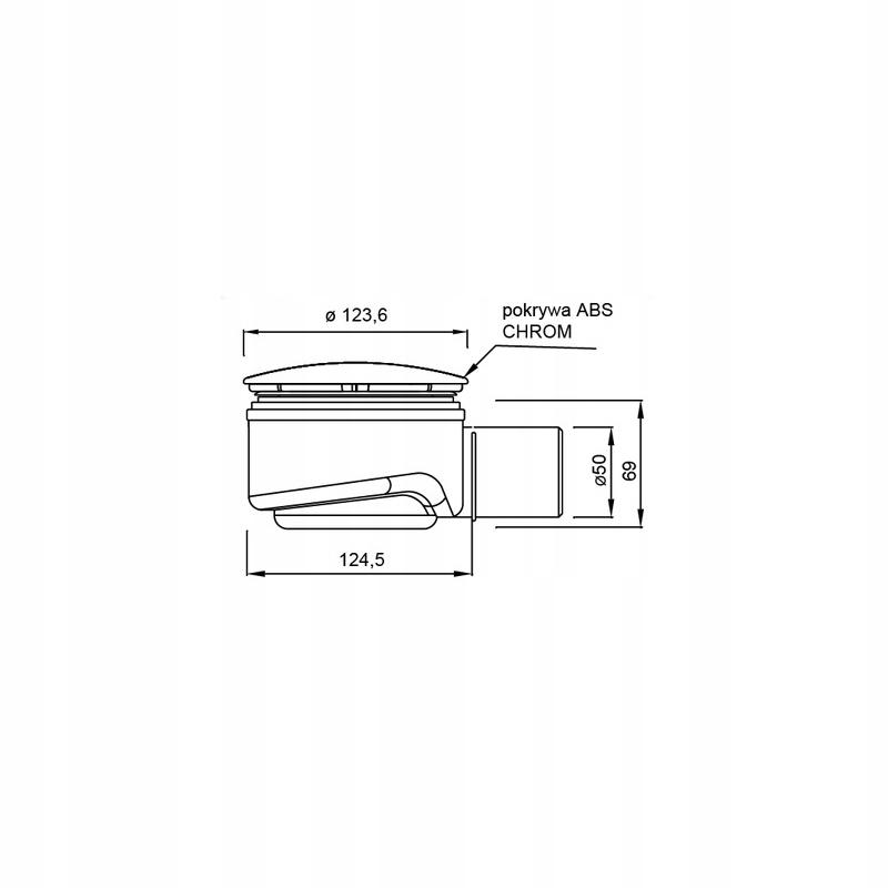SCHEDPOL Brodzik akrylowy Grawello z podbudową Stabilsound Plus 90x120x26cm