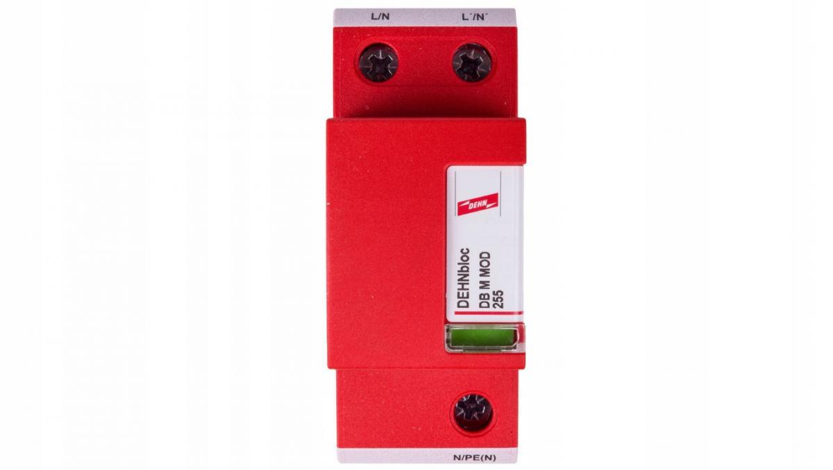 DEHN Ogranicznik przepięć DEHNbloc M 1 255, 1-biegunowy do sieci 230 V AC