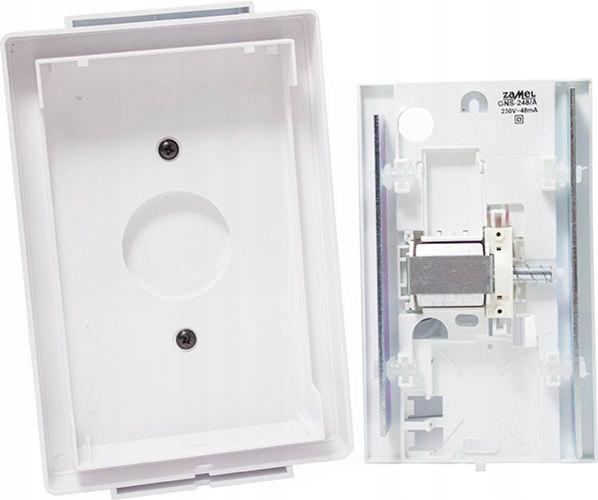 ZAMEL Gong dwutonowy GLASSO GNS-248 230V