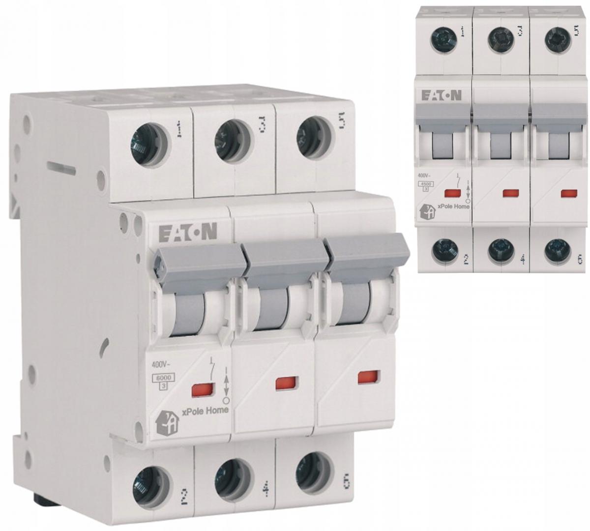 EATON Wyłącznik nadprądowy 6kA HN-C50/3