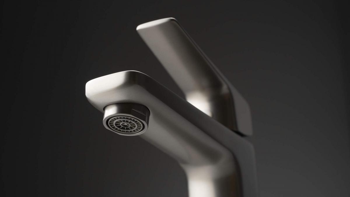 DEANTE Bateria umywalkowa Blur, titanium, stojąca