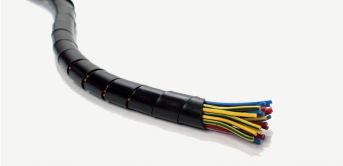 Wąż spiralny GST-12B (średnica wewnętrzna 12mm) czarny opakowanie 10 metrów