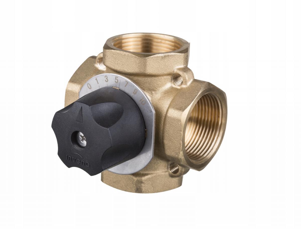 Zawór mieszający INVENA CZTERODROGOWY 4 x 1” PROV 48h