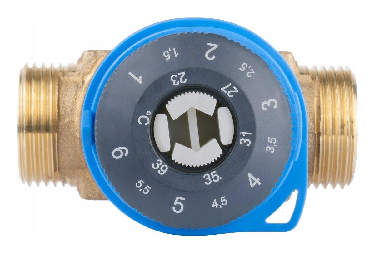 Zawór mieszający termostatyczny ATM 341 DN 15 3/4 GZ 10 bar Kvs 1.6 20-43°C