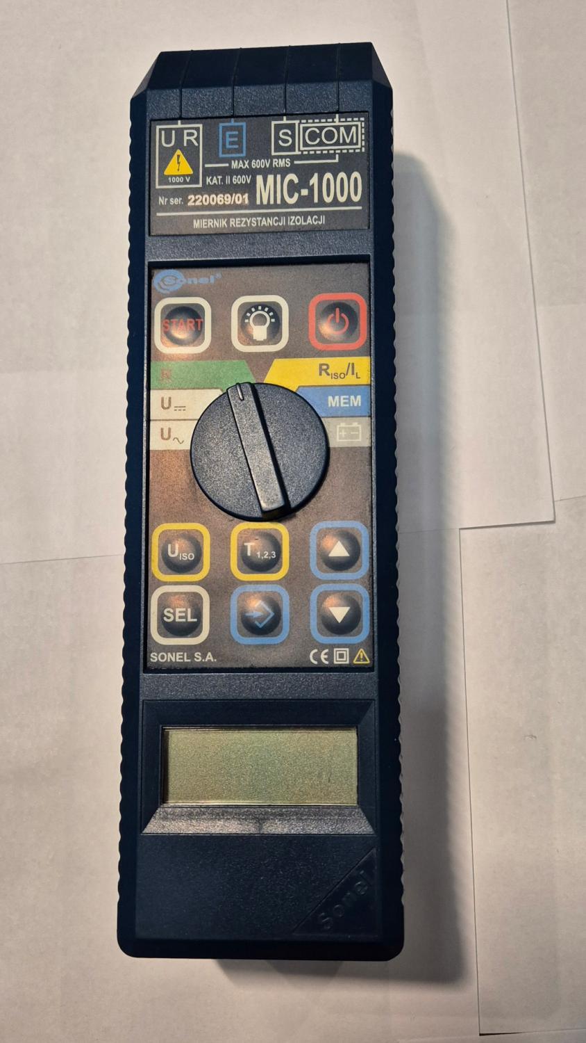 CMP-2000 Cyfrowy miernik cęgowy z Certyfikatem Kalibracji