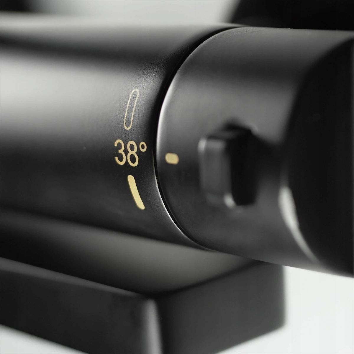 DEANTE Deszczownica z baterią prysznicową termostatyczną, chrom