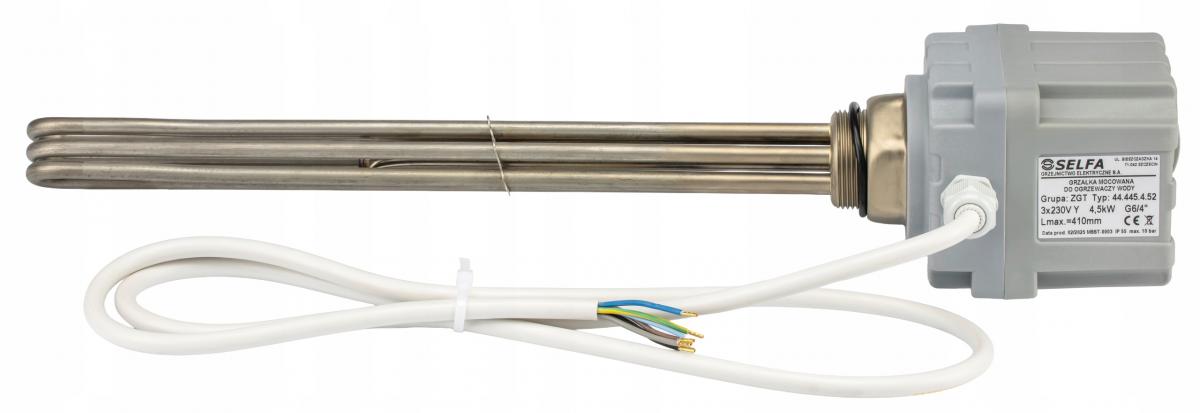 GALMET Komplet elektryczny z grzałką 4,5kW 3x230V - K6/4