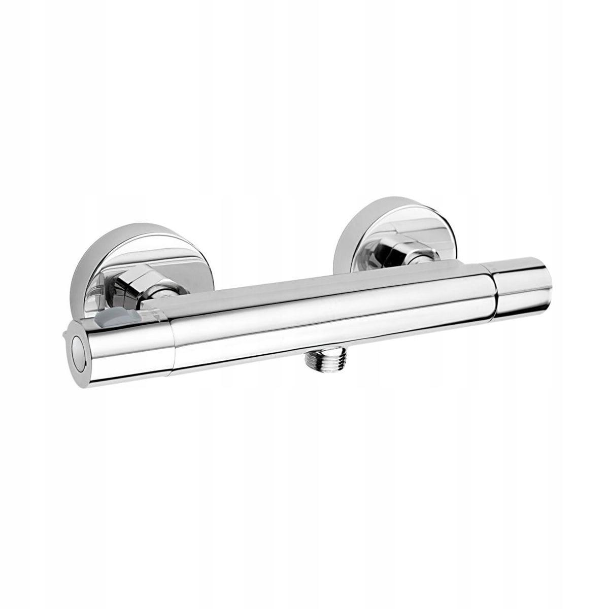 FERRO Bateria prysznicowa Trinity Safe Touch termostatyczna ścienna, chrom